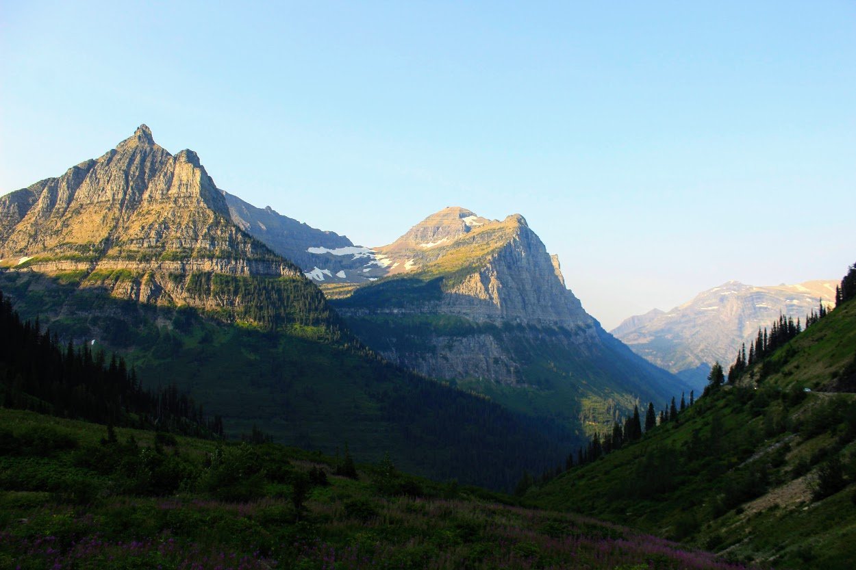 Mountins with more sun